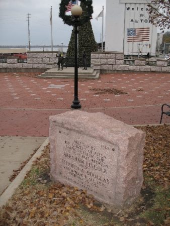 The Site of Lincoln - Douglas Debate