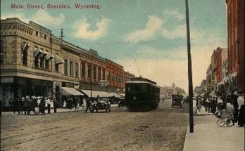 Sheridan, largest town in northern Wyoming