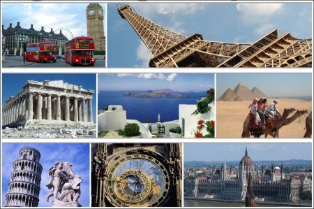 Your Tour of Europe – French Mini Vocabulary