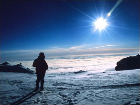 Alaska: Midnight Sun tracking across Arctic Sky