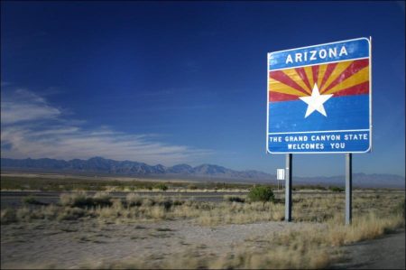 Arizona: Hot climate, desserts and very mild winters