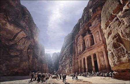 Petra, The Holy Land Buildings in Jordan