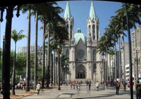 Sao Paulo Cathedral in Rio de Janeiro