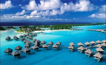 Bora Bora Island and Polynesian Society Islands