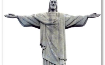 Statue of Christ Jesus (Christ the Redeemer) in Rio de Janeiro