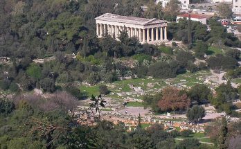 Ancient Agora of Athens in Greece