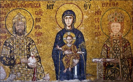 The Mosaics of St. Sophia in Istanbul