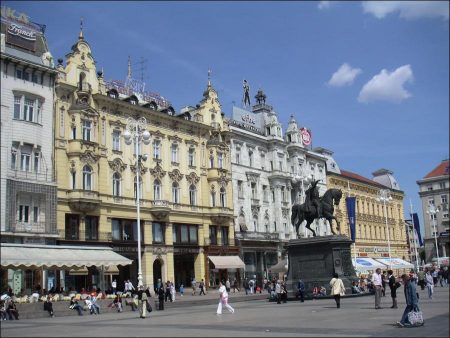 Traveling to Zagreb, the capital of Croatia