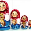 Moscow's Iconic Symbol: Matryoshka Dolls