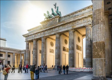 Germany: Brandenburg Gate in Berlin