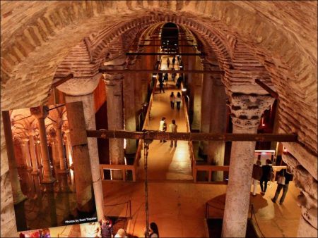 Yerebatan Basilica Cistern in Istanbul