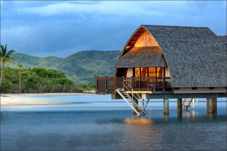 Resort Momi Bay with Bungalows in Fiji Islands