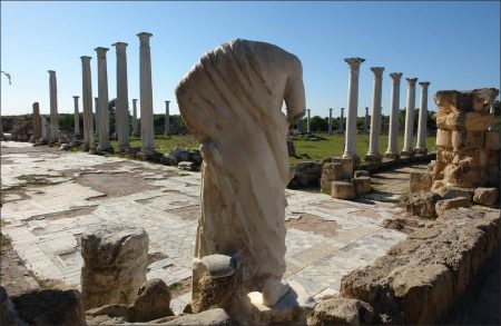 One Bright Day in Ancient Kingdom of Salamis in Cyprus