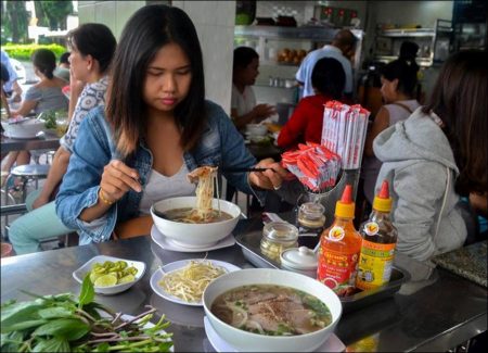 Amazing taste of Vietnam is on the streets, pavements