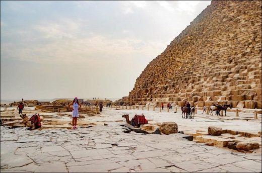 New-found interesting facts about the Egyptian pyramids