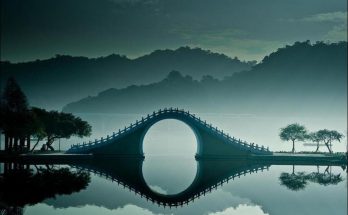 Moon Bridge in Taipei, Taiwan: Like a fairytale